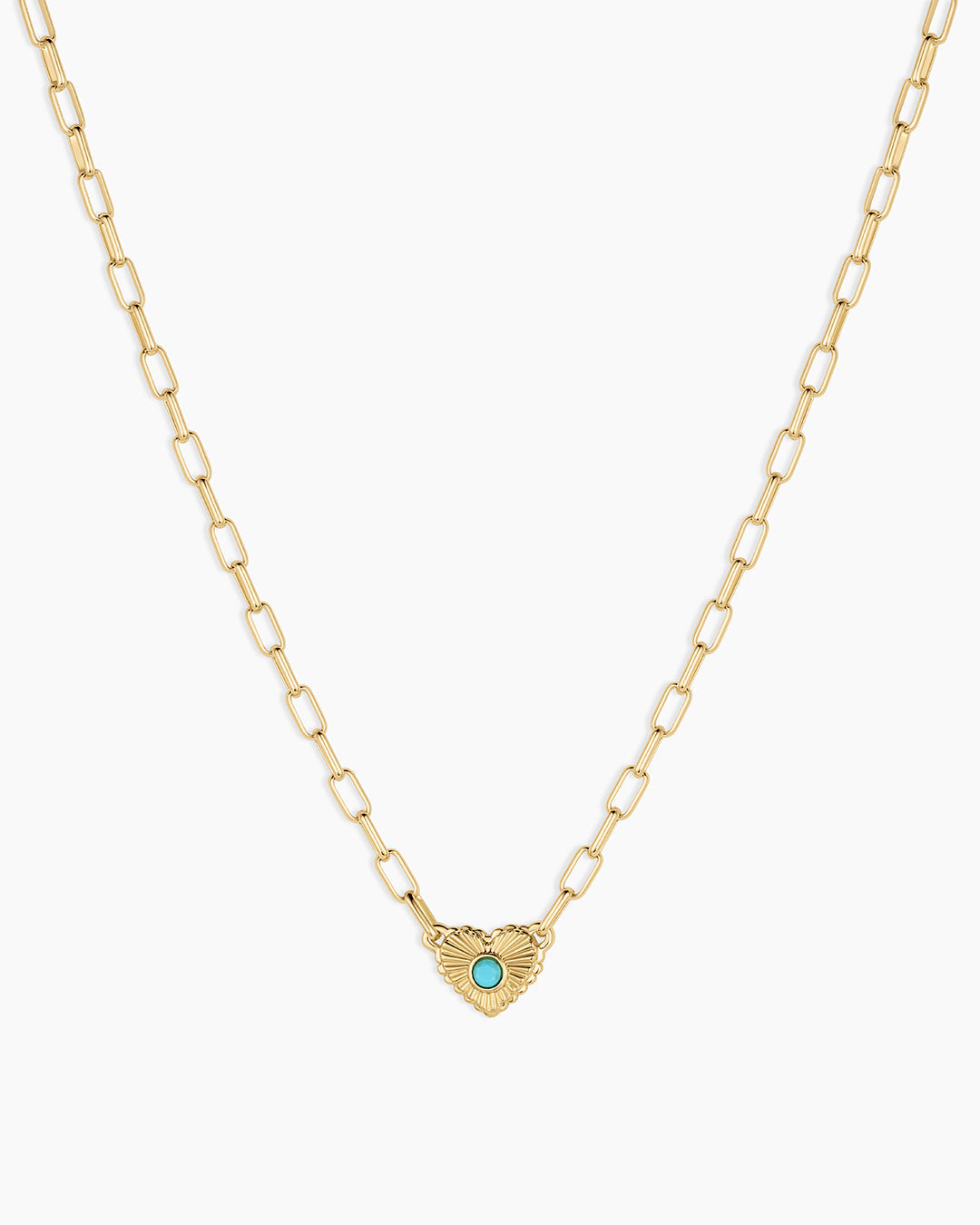 Birthstone Heart Necklace