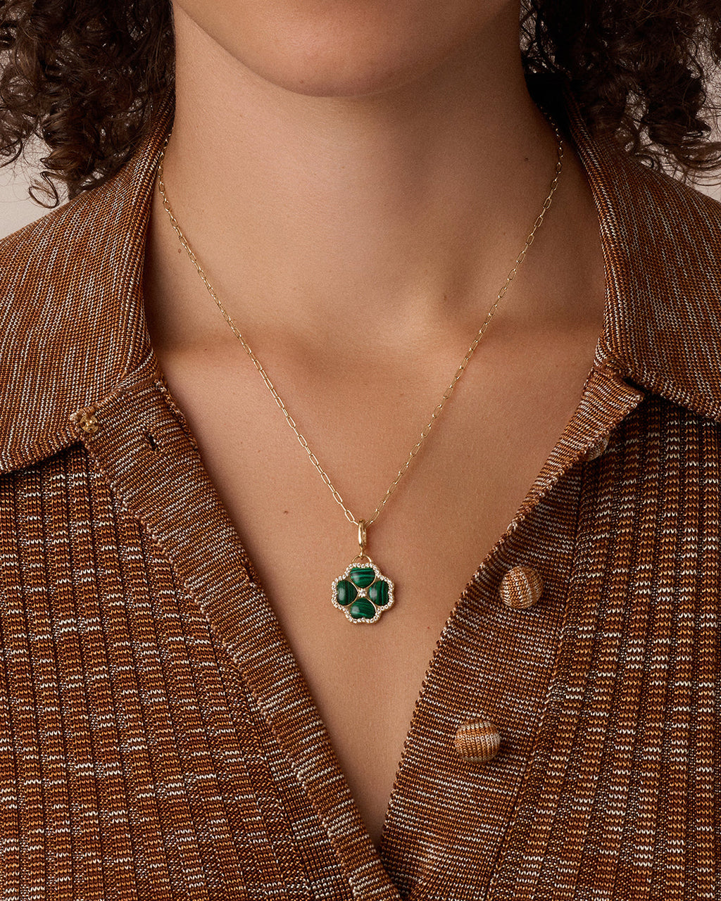 Vintage Clover Parker Charm