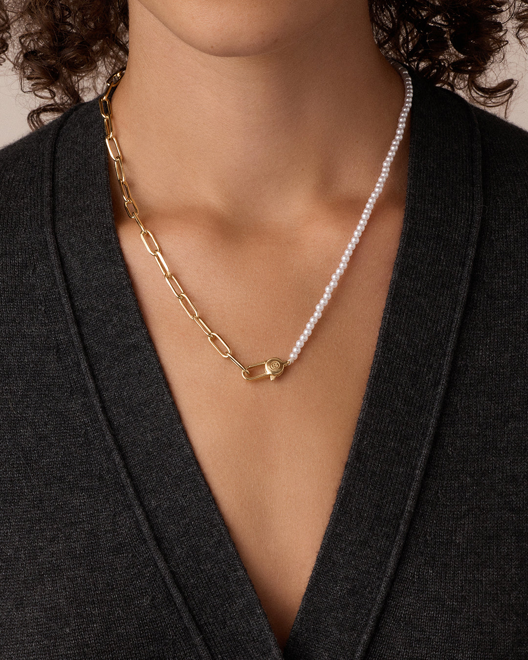 Florence Pearl Chain Necklace