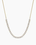 14K Lab Grown Diamond Tennis Row Necklace