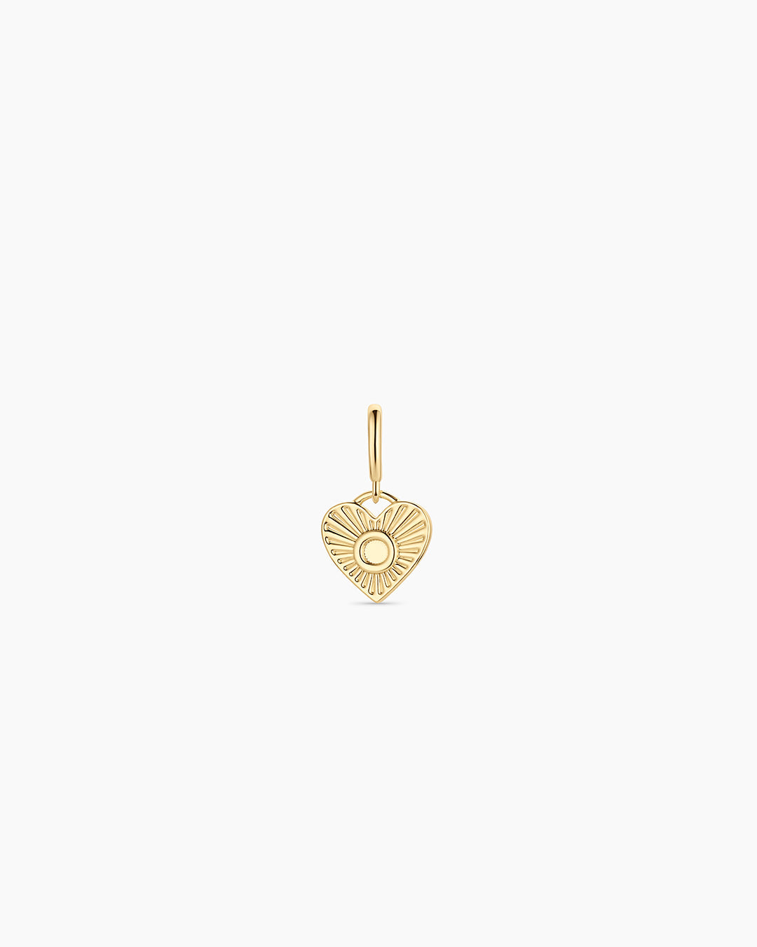Vintage Heart Alphabet Parker Charm