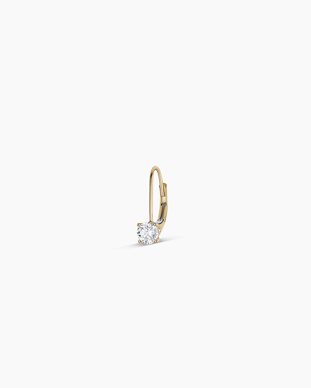 14K Lab Grown Diamond Mercer Drop Single Earring