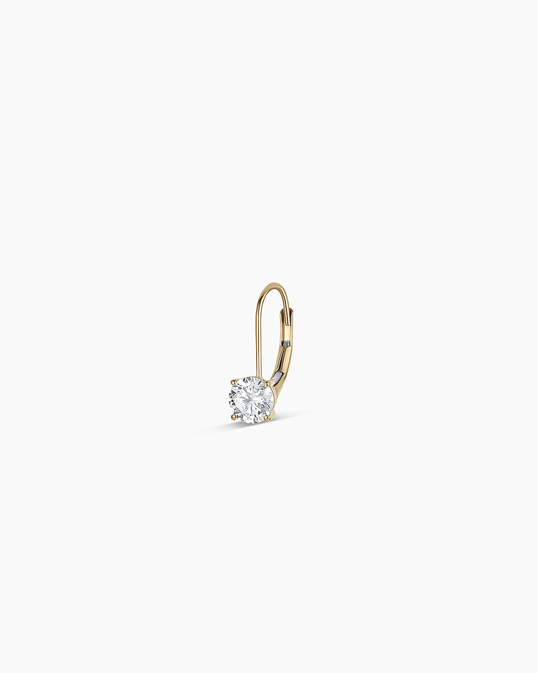 14K Lab Grown Diamond Mercer Drop Single Earring