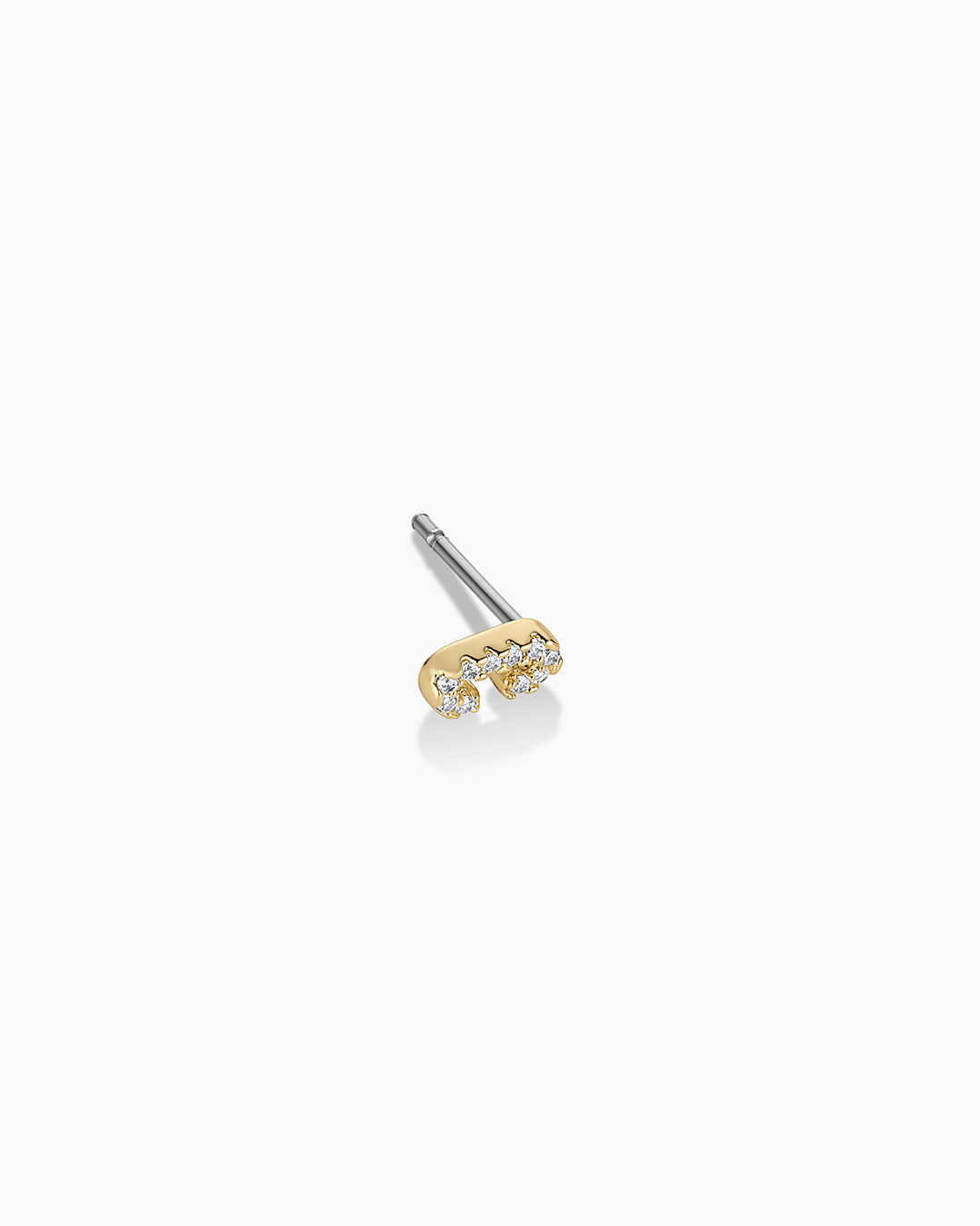 Wilder Shimmer Alphabet Single Stud