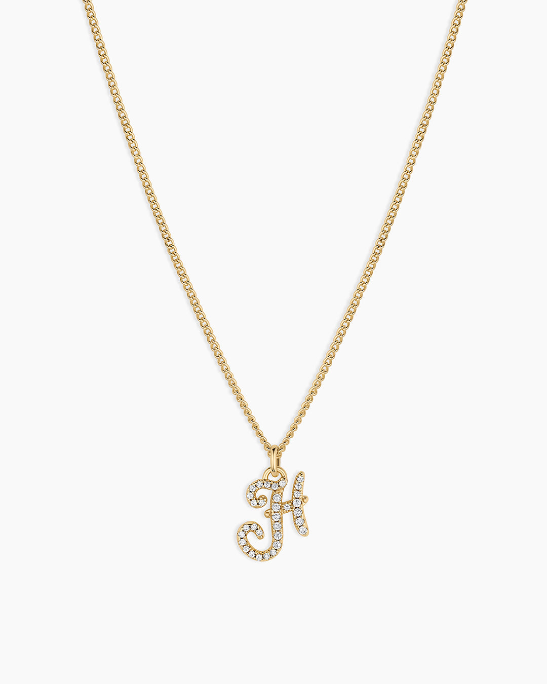 Wilder Shimmer Alphabet Necklace