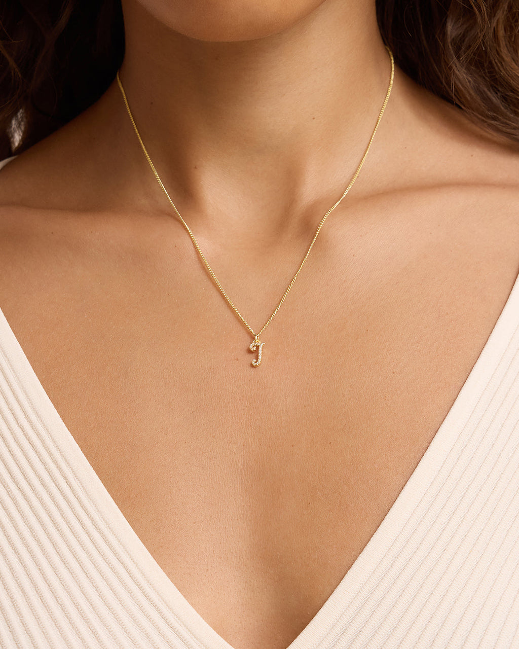 Wilder Shimmer Alphabet Necklace