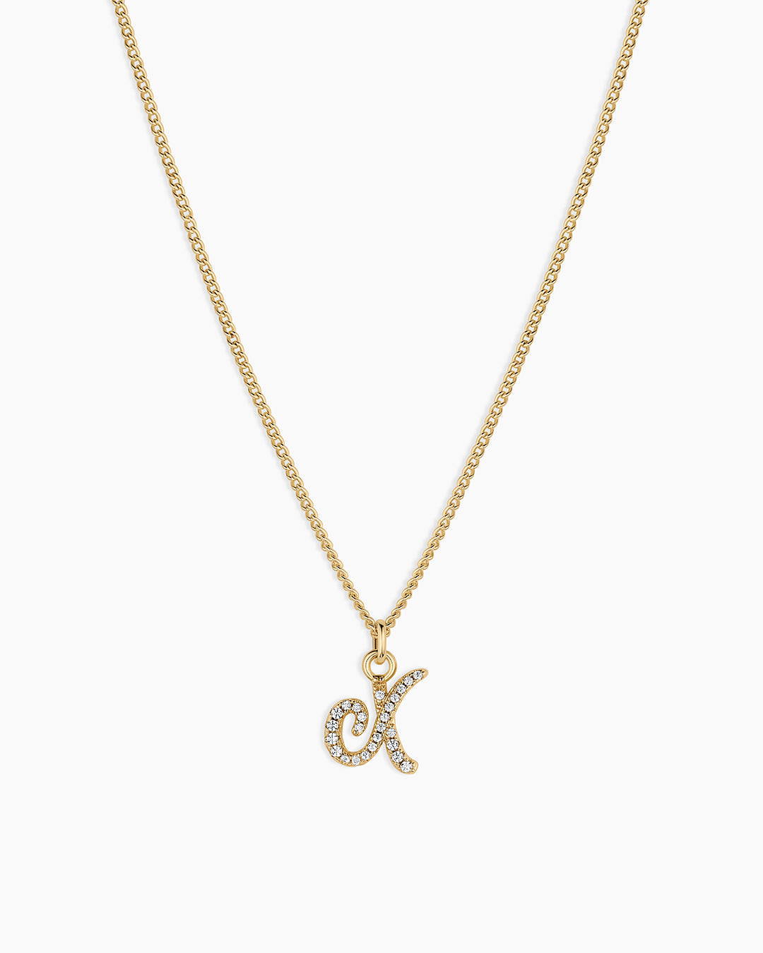 Wilder Shimmer Alphabet Necklace