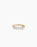 14K Lab Grown Diamond Mercer Row Ring