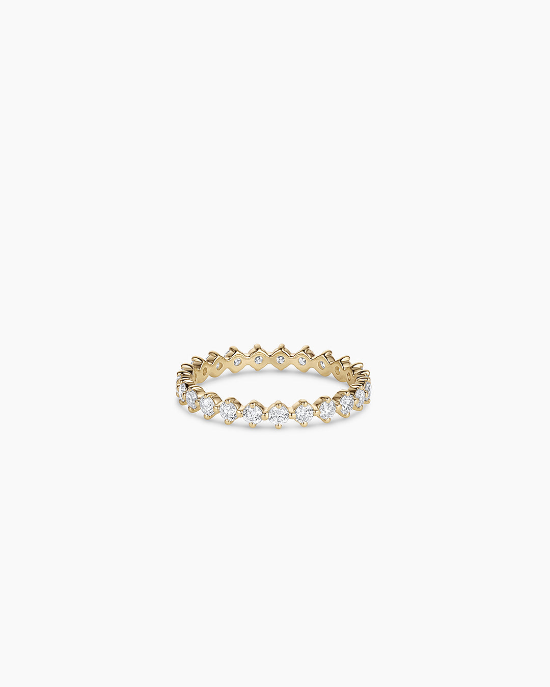 14K Lab Grown Diamond Mercer Eternity Ring 2mm
