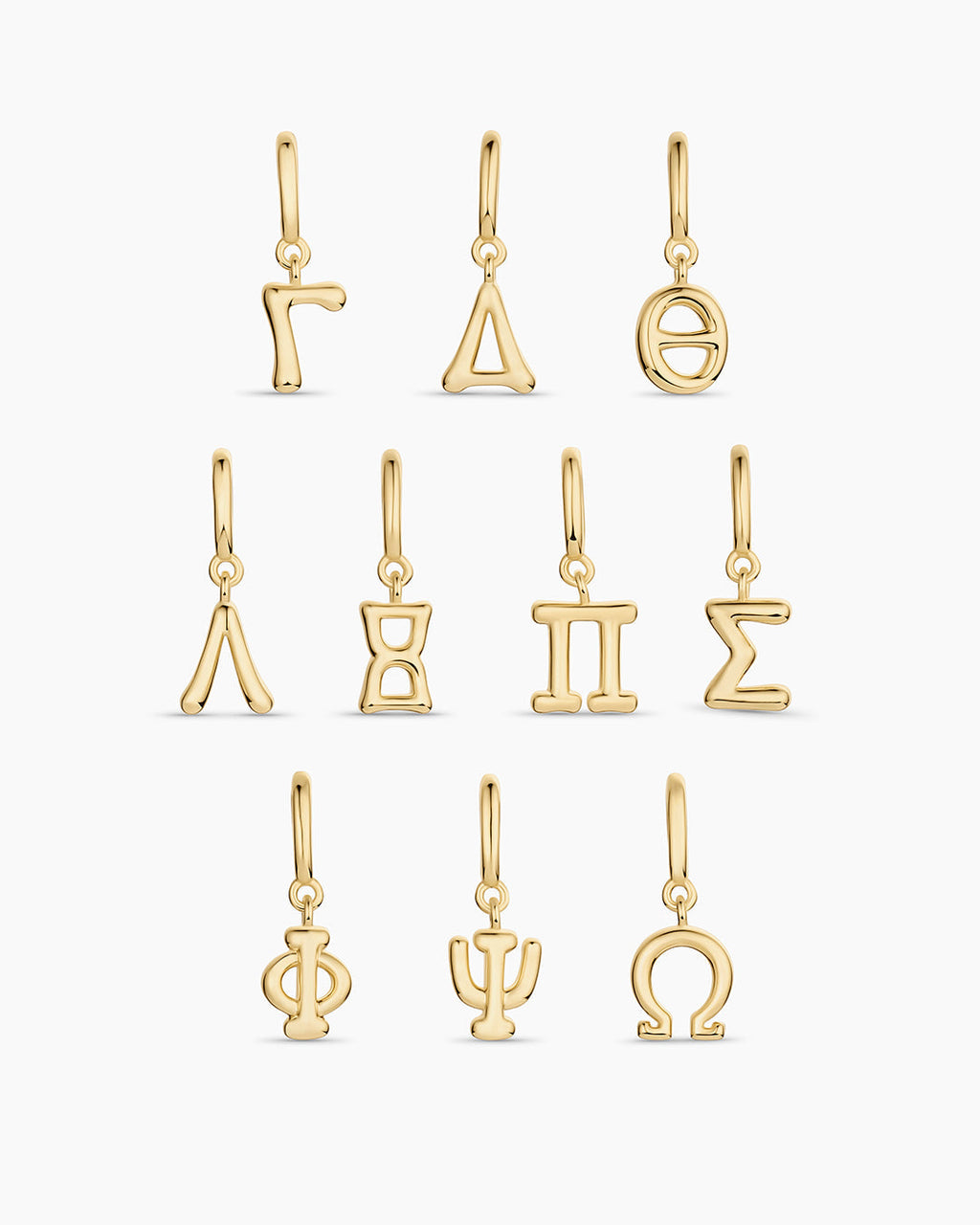 Ryder Greek Alphabet Charm