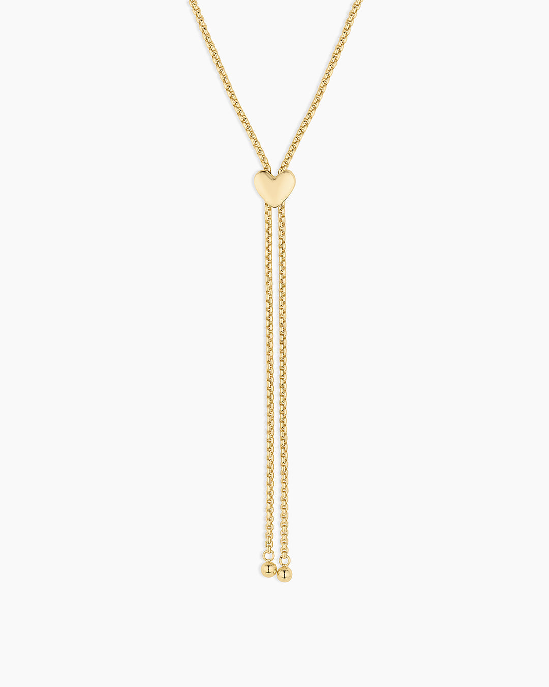 Bella Heart Bolo Necklace