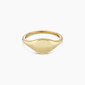 14K Gold Bespoke Signet Ring